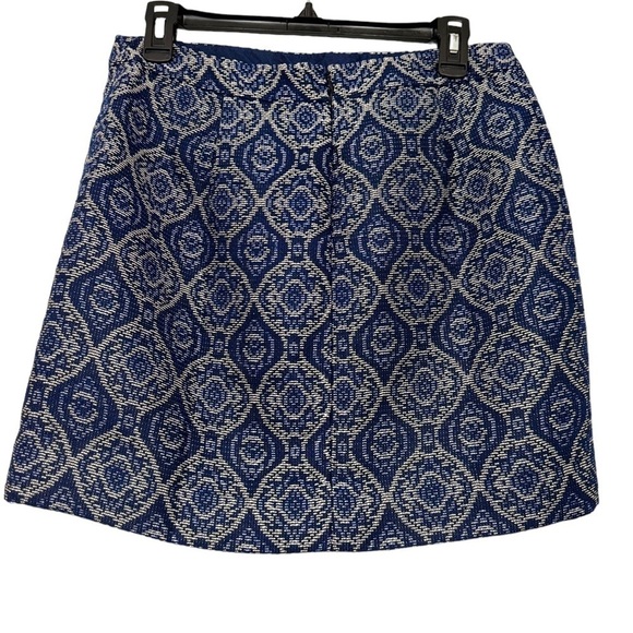 J Crew Tapestry Print Mini Skirt size 4 - Picture 2 of 7